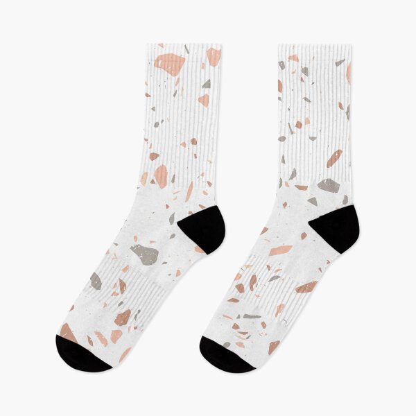 Item preview, Modern White Terrazzo Chip Pattern designed and sold by thesnowwhyte.