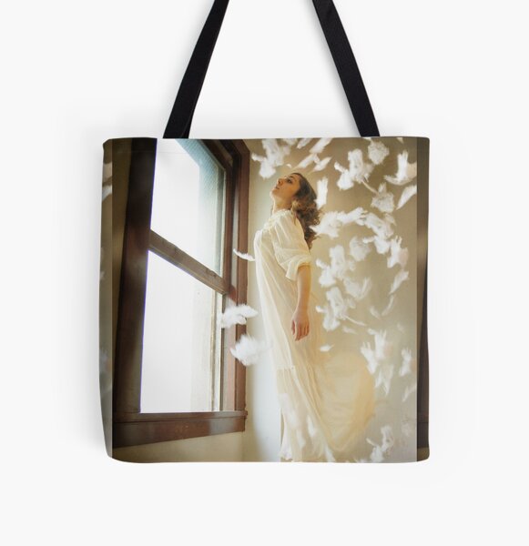 The Swan Escapes All Over Print Tote Bag