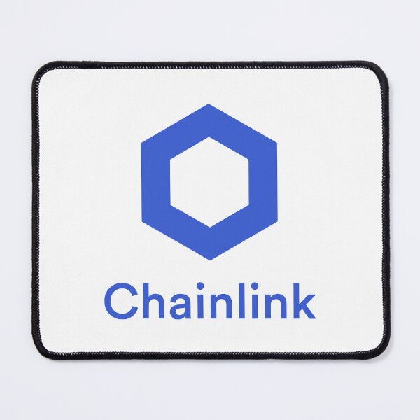 Item preview, Chainlink Link Crypto Altcoin - Clean Vertical Blue Logo designed and sold by CryptoMoods.