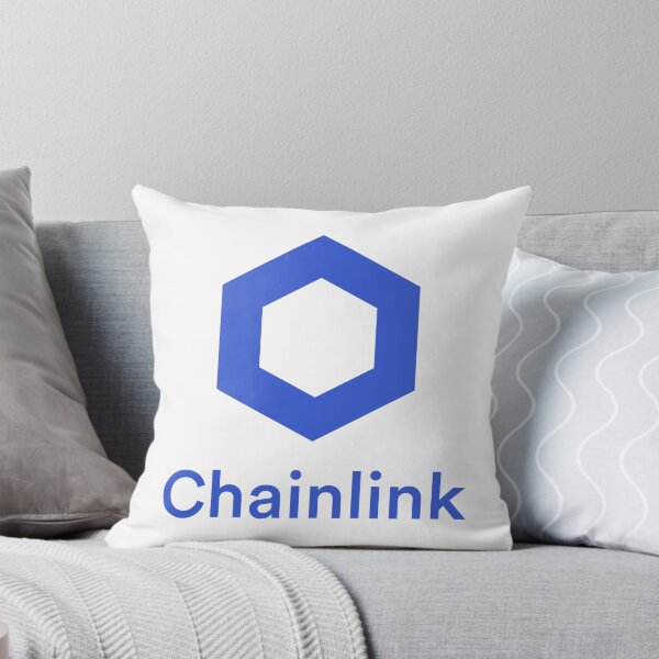 Item preview, Chainlink Link Crypto Altcoin - Clean Vertical Blue Logo designed and sold by CryptoMoods.