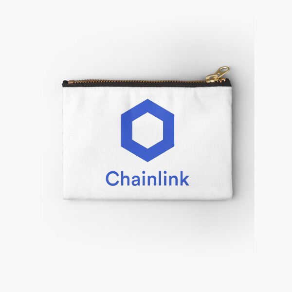 Item preview, Chainlink Link Crypto Altcoin - Clean Vertical Blue Logo designed and sold by CryptoMoods.