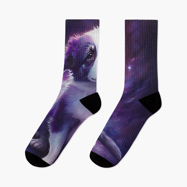 Item preview, border collie pup space designed and sold by Jenslemmens.