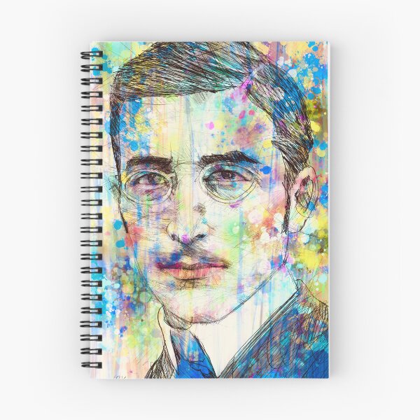 Item preview, STEFAN ZWEIG watercolor portrait .2 designed and sold by lautir.