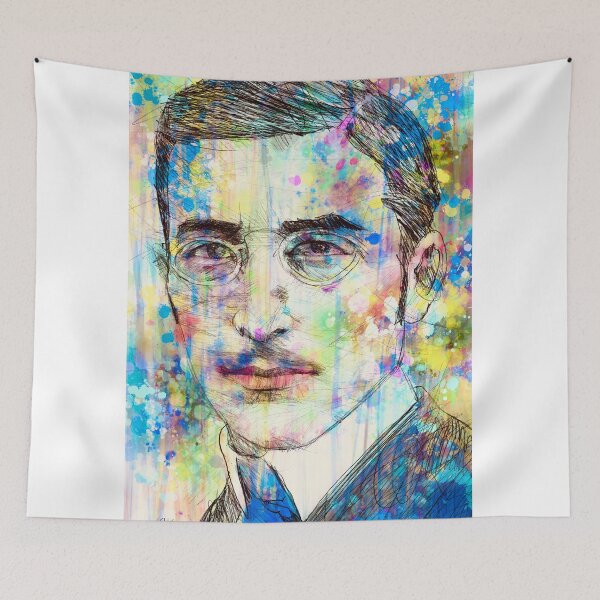 Item preview, STEFAN ZWEIG watercolor portrait .2 designed and sold by lautir.