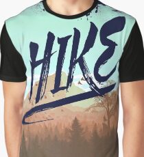 HIKE - I Love Hiking T-Shirt Graphic T-Shirt