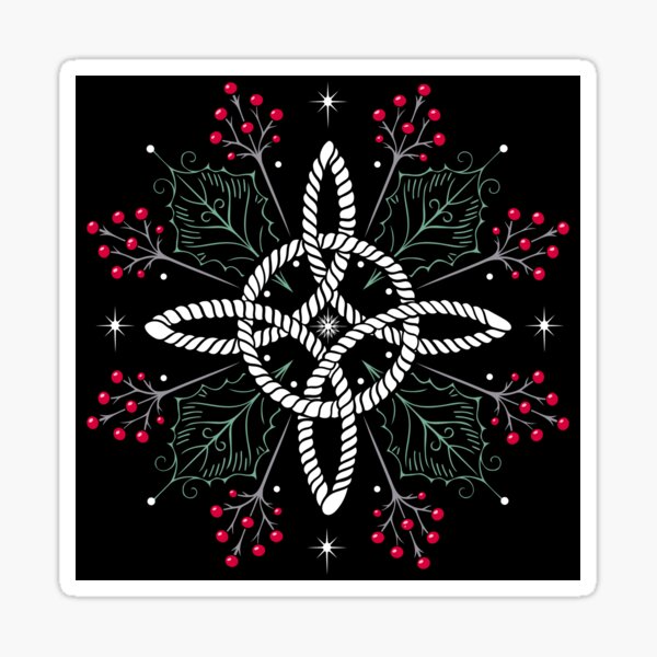 Item preview, Witch's Knot Ilex Holly designed and sold by Christine Krahl.