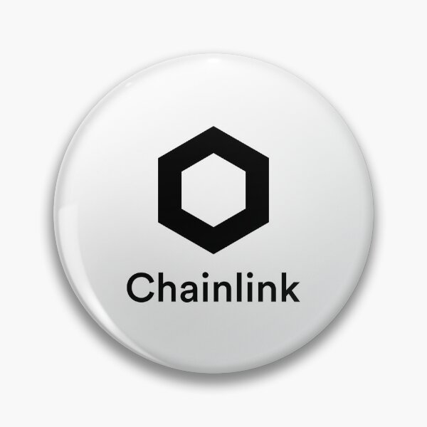 Item preview, Chainlink Link Crypto Altcoin - Clean Vertical Black Logo designed and sold by CryptoMoods.