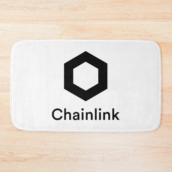 Item preview, Chainlink Link Crypto Altcoin - Clean Vertical Black Logo designed and sold by CryptoMoods.