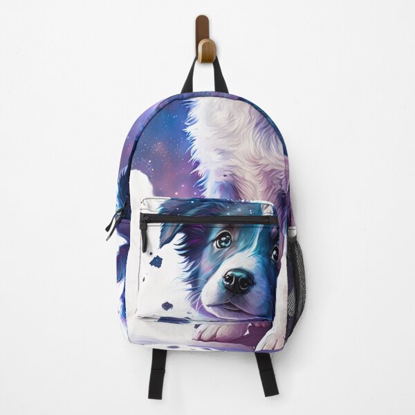 Item preview, border collie pup space designed and sold by Jenslemmens.