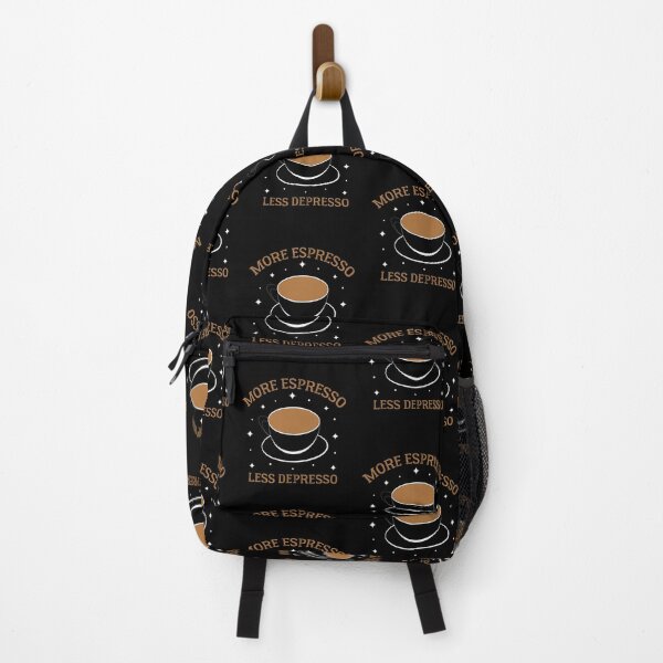 Item preview, More Espresso Less Depresso - COFFE ADDICT designed and sold by Raiko-art.