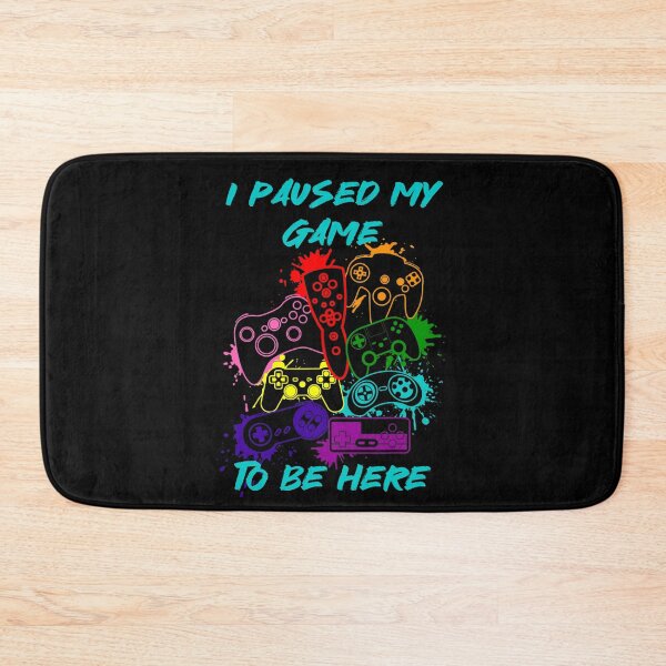 Item preview, I Paused Our Game To Be Here Retro designed and sold by RockBeeDesigns.