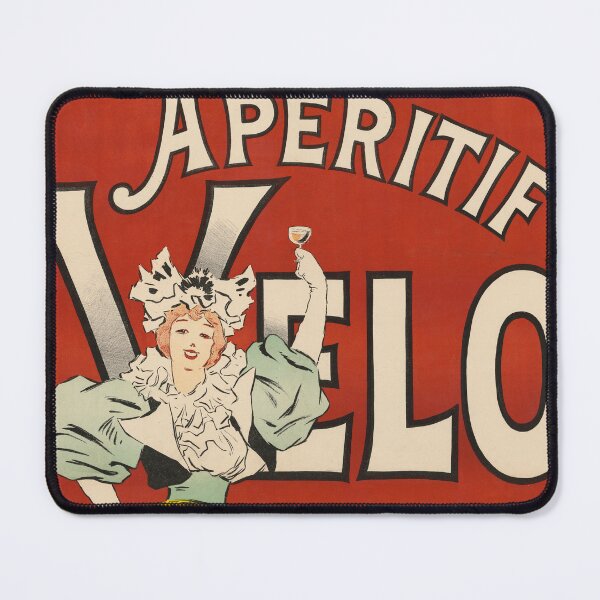 Item preview, APERITIF VELO VIN TONIQUE 1895 Vintage French Liqueur Art Nouveau Poster by Georges Meunier designed and sold by retroposters.