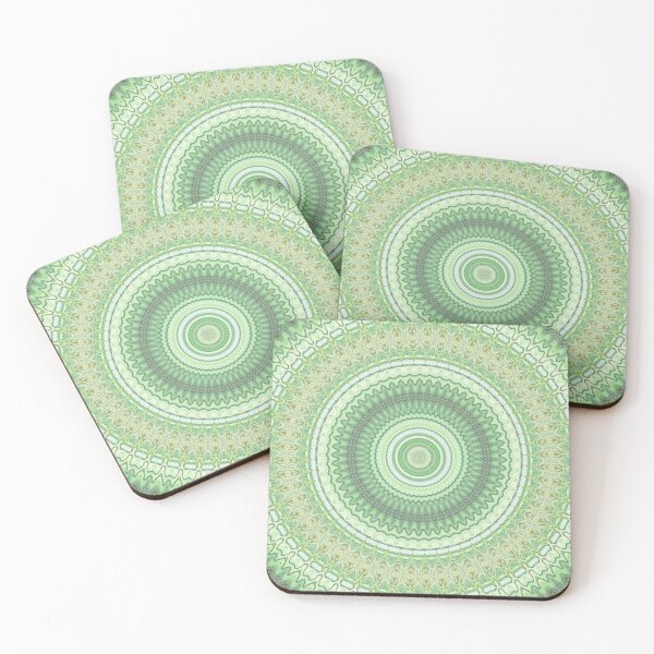 Item preview, Pastel Mandala Abstract Radial Symmetry Pattern Boho Vibes Aesthetic 4 of 10 designed and sold by Beachy.
