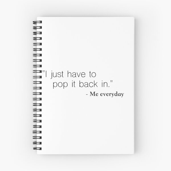Item preview, Pop it back in. Again designed and sold by chronicallyill.