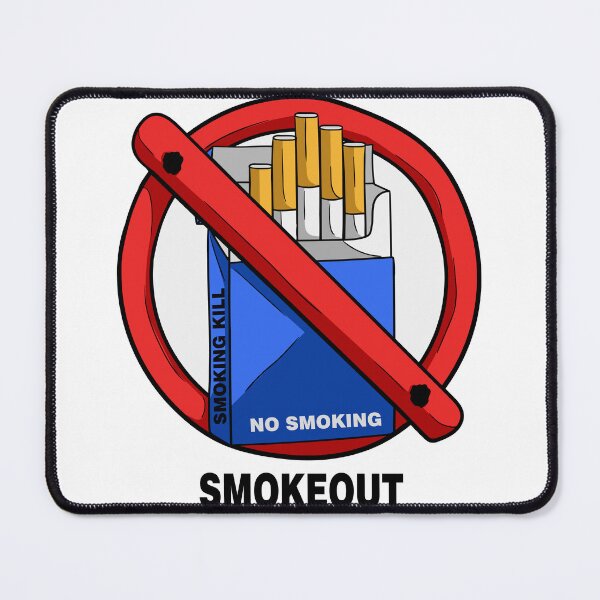 Item preview, no smoking smokeout designed and sold by wahyuart21.