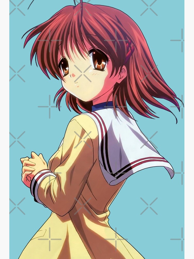 A Wide Variety of Clannad Anime Characters Wall Scroll Hanging Decor  (Furukawa Nagisa 2)