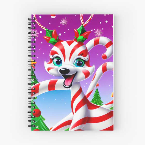 Item preview, Christmas Candy Cane Reindeer designed and sold by LuliandFriends.