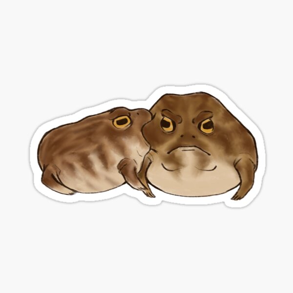 Item preview, Grumpy Frog & Toad designed and sold by RhaioonArt.