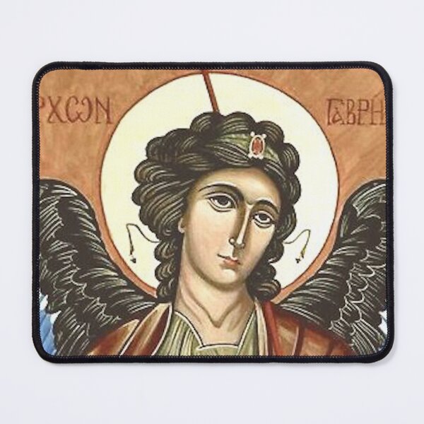 Item preview, Archangel Gabriel The Messenger by Olga Bileski designed and sold by ikon-olga.