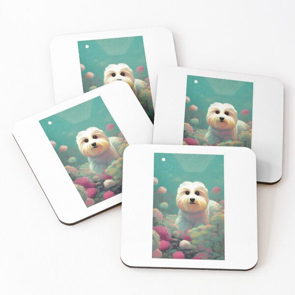 Item preview, Coton de tulear designed and sold by GroovyDino.