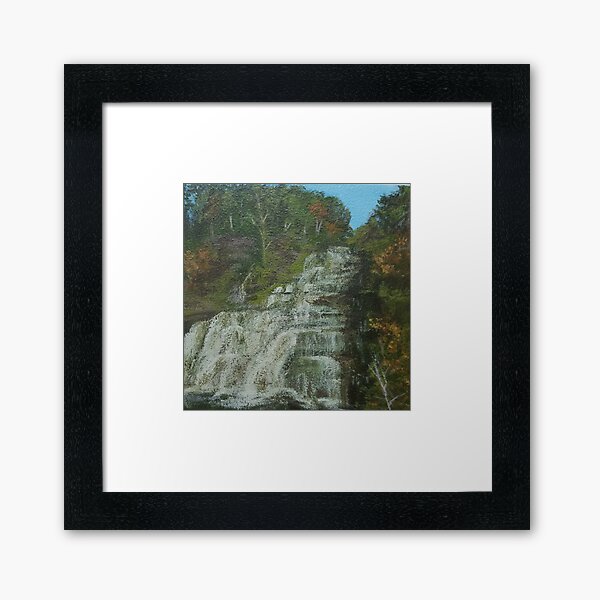 Hector Falls by Laura Jaen Framed Art Print