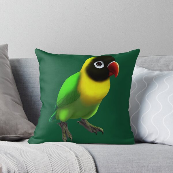 Item preview, Yellow-collared Lovebird designed and sold by JeMiChi Art.