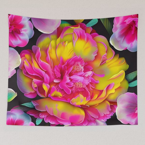 Item preview, A beautiful peony designed and sold by Fungidelight.