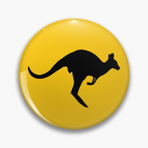 Item preview, Kangaroo sign designed and sold by BenLeverAU.