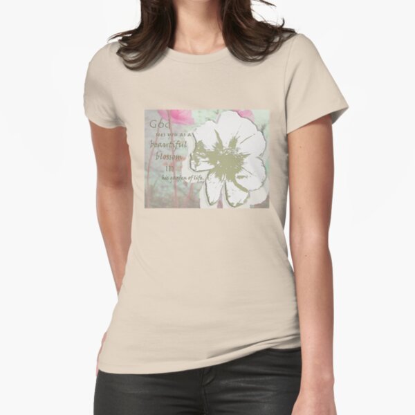 "God's Garden" Fitted T-Shirt