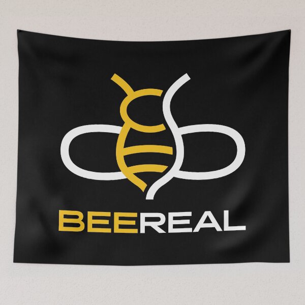 Item preview, Beereal Merch Bee Real Logo designed and sold by BenRyme.