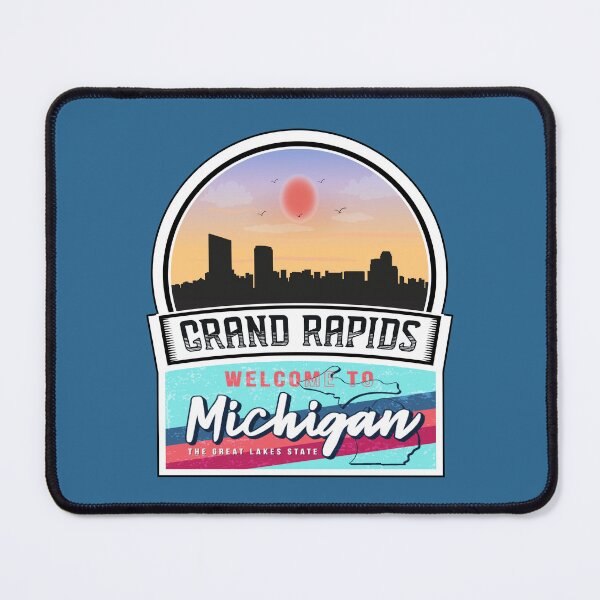 Item preview, Grand Rapids, Welcome to Michigan, The Great Lakes State | Michigan State and Cities Series -15 designed and sold by WorldStateArt.