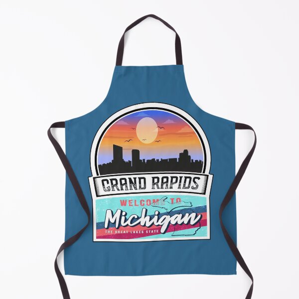 Item preview, Grand Rapids, Welcome to Michigan, The Great Lakes State | Michigan State and Cities Series -18 designed and sold by WorldStateArt.