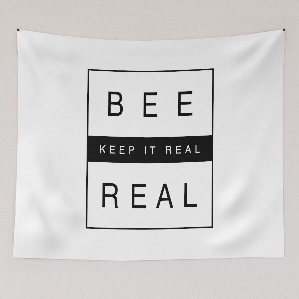 Item preview, Beereal Merch Bee Real Keep It Real designed and sold by BenRyme.