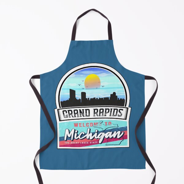 Item preview, Grand Rapids, Welcome to Michigan, The Great Lakes State | Michigan State and Cities Series -21 designed and sold by WorldStateArt.