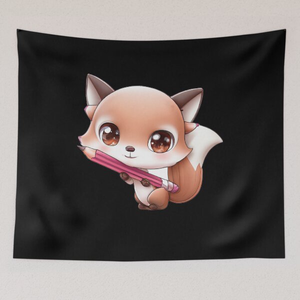 Item preview, Lovely Cute Fox designed and sold by zbox1.