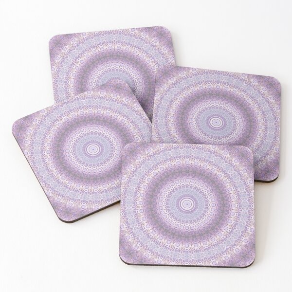 Item preview, Pastel Mandala Abstract Radial Symmetry Pattern Boho Vibes Aesthetic 5 of 10 designed and sold by Beachy.