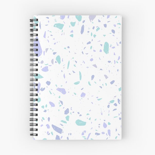Item preview, Modern White and BlueTerrazzo Chip Pattern designed and sold by thesnowwhyte.