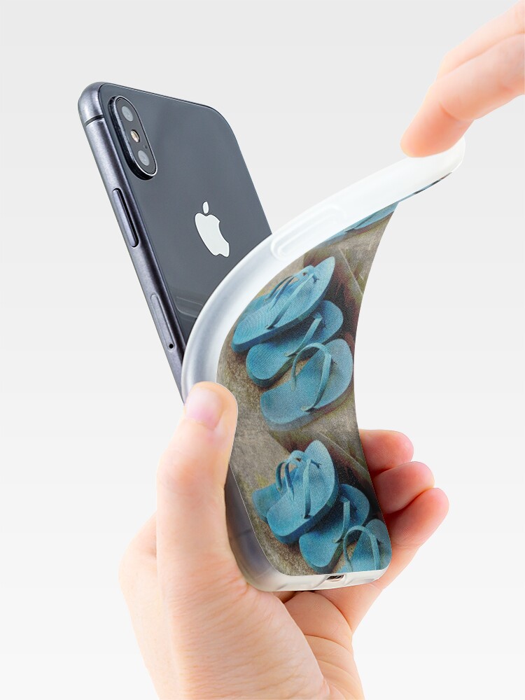 Alternate view of It's Flip Floppin Time iPhone Case & Cover