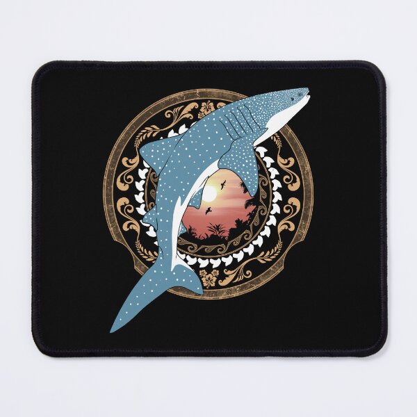 Item preview, Whale Shark Polynesian Style designed and sold by NicGrayGraphic.