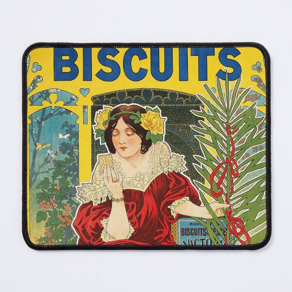 Item preview, BISCUITS VICTORIA 1900 France Art Nouveau Poster Advertisement by Gicar designed and sold by retroposters.