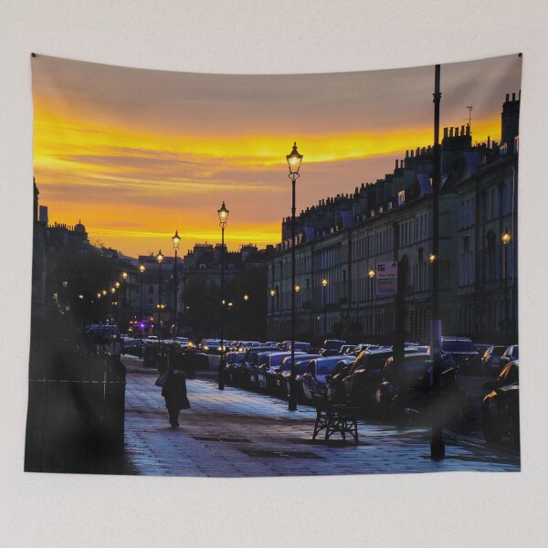 Item preview, Dusk view of the Great Pulteney Street  designed and sold by Rowena Ko.