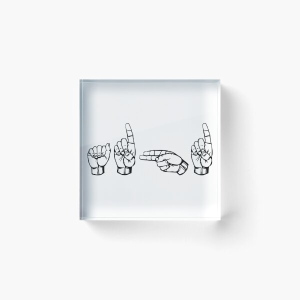 Item preview, ADHD Sign Language designed and sold by MadEDesigns.