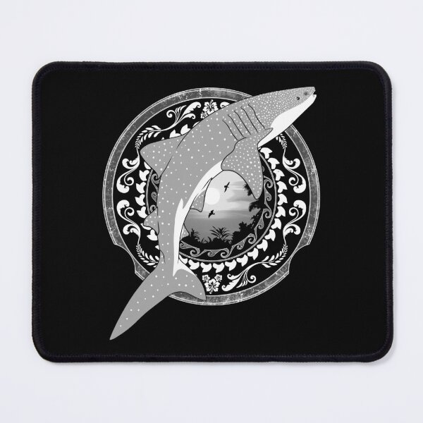 Item preview, Whale Shark Polynesian Style designed and sold by NicGrayGraphic.