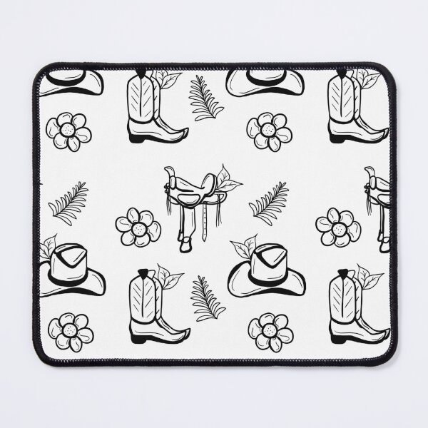 Item preview, Cowboy pattern - white designed and sold by Antiope33.