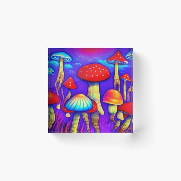 Item preview, Magic Mushrooms Psychedelic Art designed and sold by DigitalMandy.