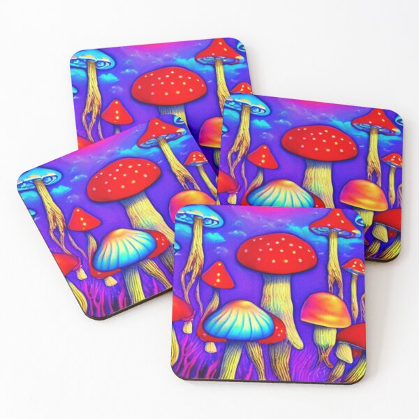 Artikelvorschau, Magic Mushrooms Psychedelische Kunst entworfen und verkauft von DigitalMandy.