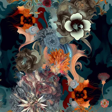 Artwork thumbnail, flora pattern by MrUtDesign
