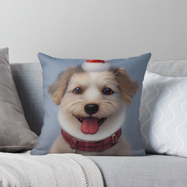 Item preview, Cute bolognese christmas doggo designed and sold by Karmanto.