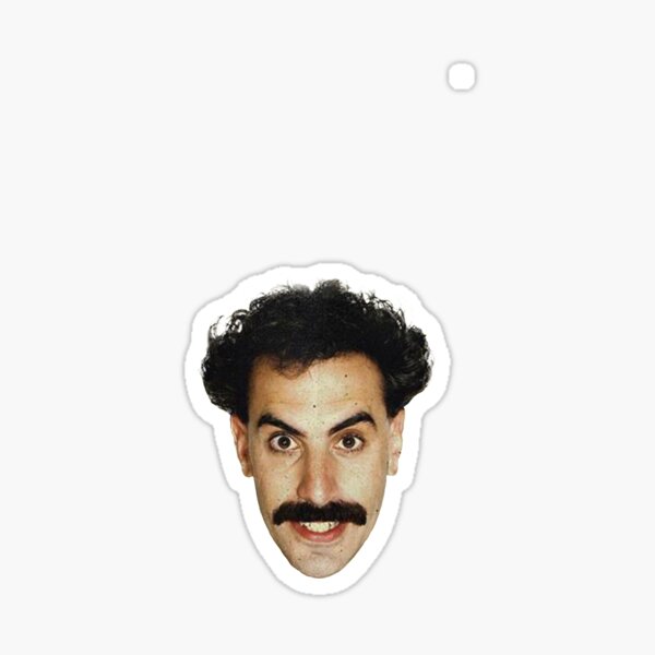 Borat - Head Sticker