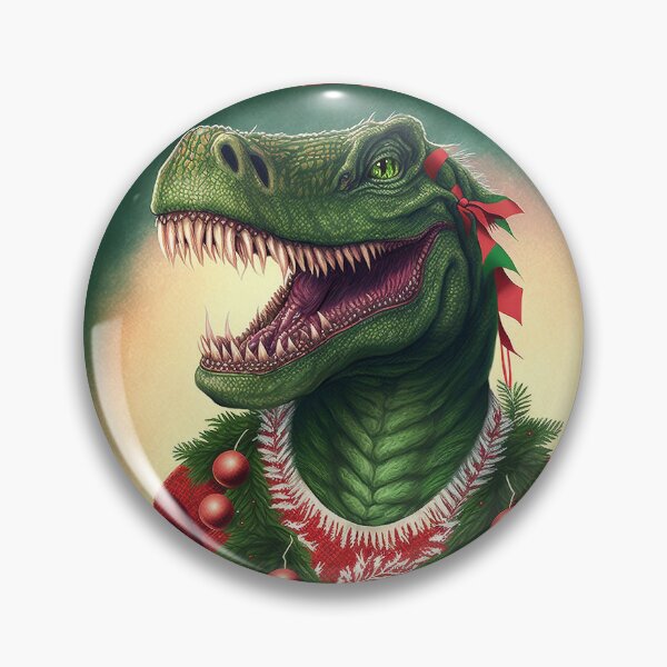 Artikelvorschau, DINOSAURIER, DER EINEN HÄSSLICHEN WEIHNACHTSPULLOVER TRÄGT Midjourney AI Artwork entworfen und verkauft von davidjulie.